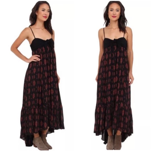 NEW Free People Totally Tubular Hi Lo Maxi Dress - Picture 15 of 16